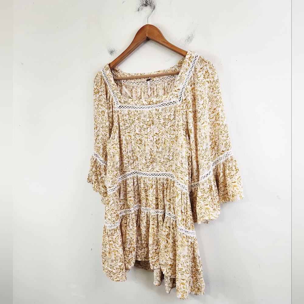 Free People Talk About It Tunic Dress - Picture 3 of 7